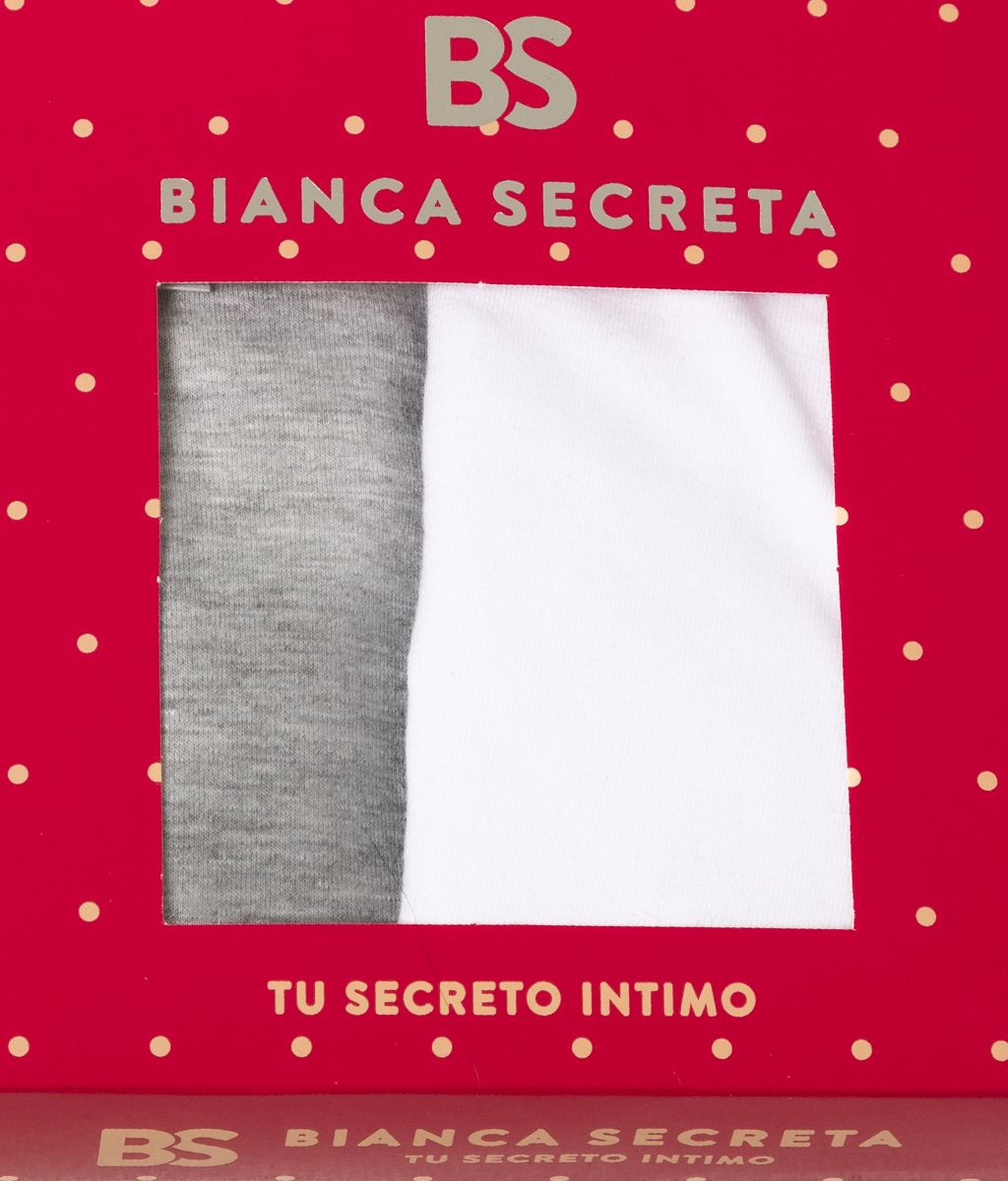 Pack x 2 Especial Algodón BASICS - Bianca Secreta