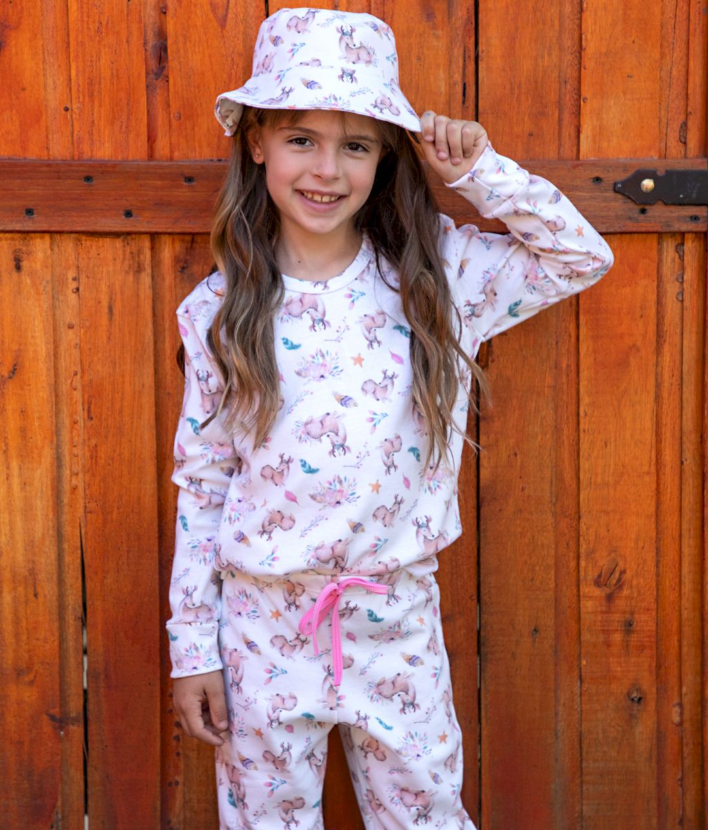 Pijama Infantil BAMBI Plus Size AW - Bianca Secreta