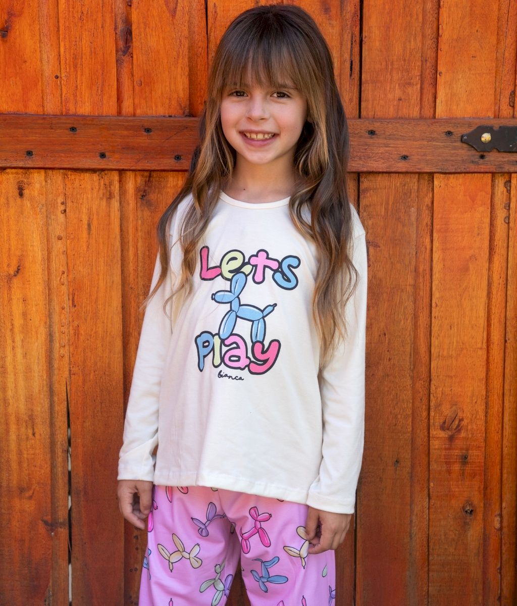 Pijama Infantil DOGHI Plus Size AW - Bianca Secreta