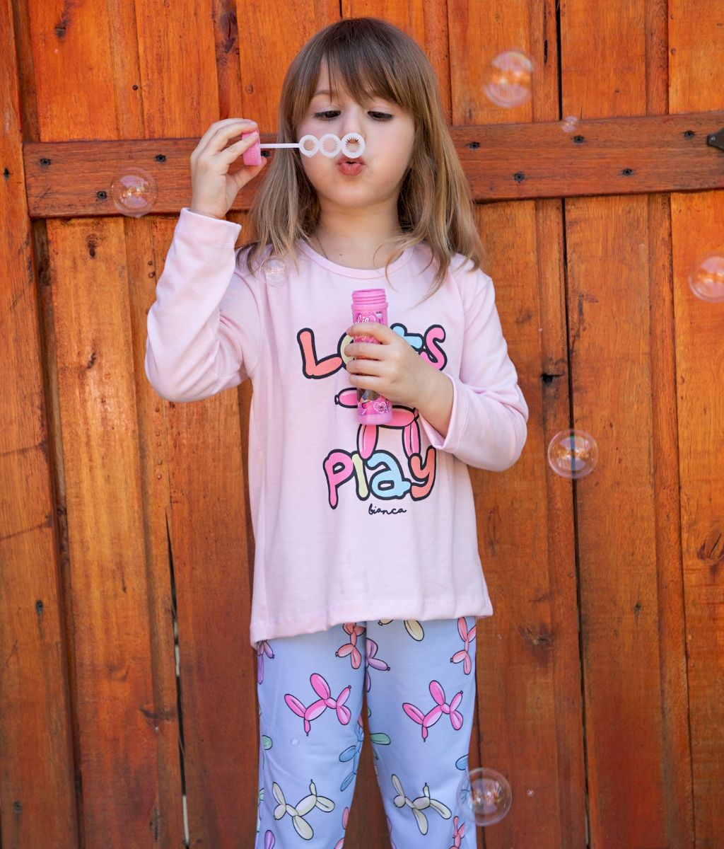Pijama Infantil DOGHI Plus Size AW - Bianca Secreta