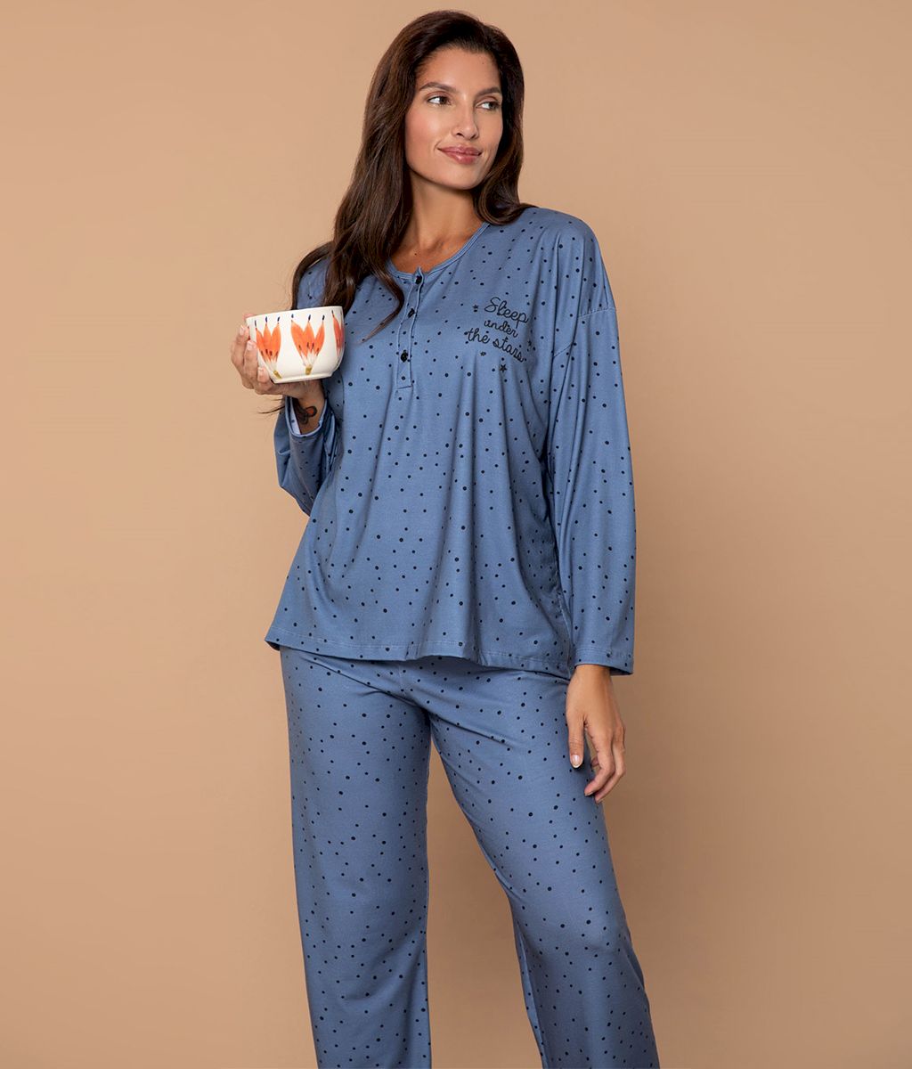 Pijama VERA Plus Size FW - Bianca Secreta